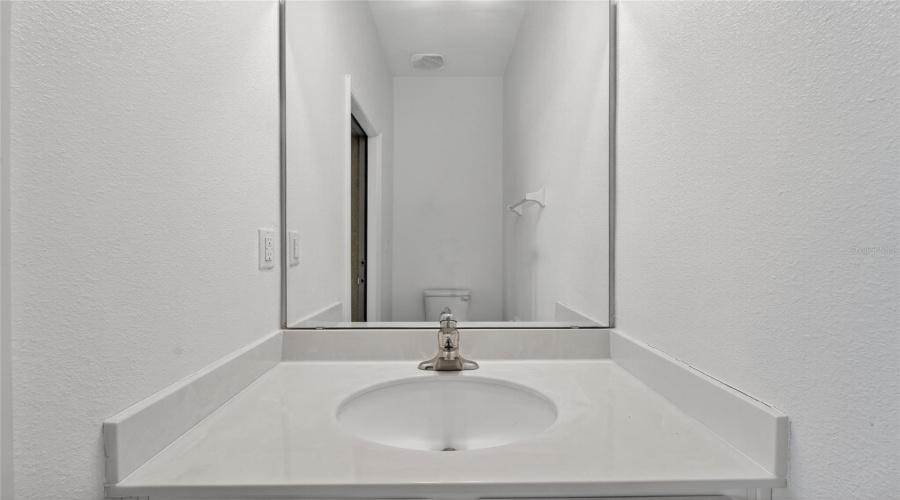 Bathroom on deck