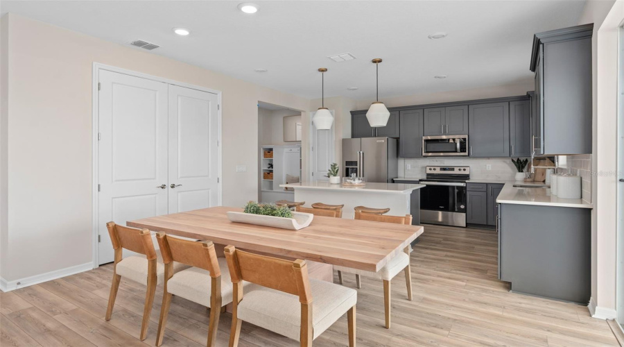 Model Home Design Only. Pictures and furnishings are for illustrative purposes only. Elevations, colors and options may vary. Furniture is for model home staging only.?