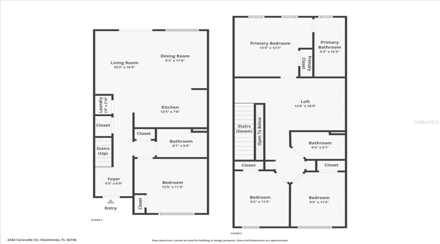 KISSIMMEE, Florida 34746, 4 Bedrooms Bedrooms, ,2 BathroomsBathrooms,Residential,For Sale,CARAVELLE,0,MFRO6348572