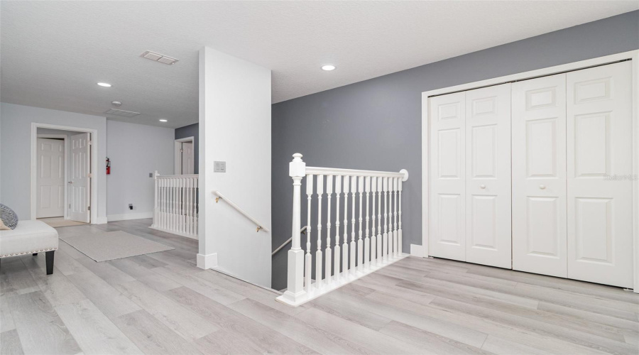 Landing area on second floor