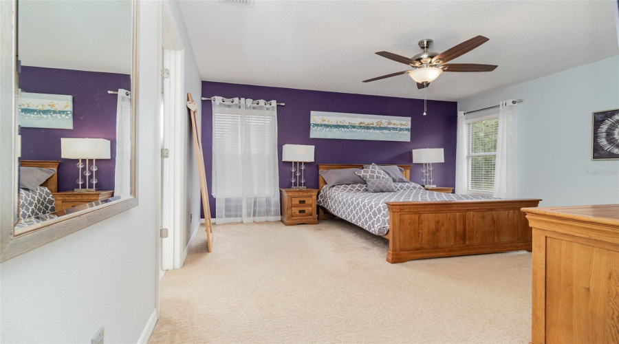 Master bedroom upstairs