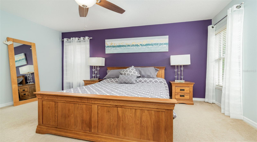 Master bedroom upstairs