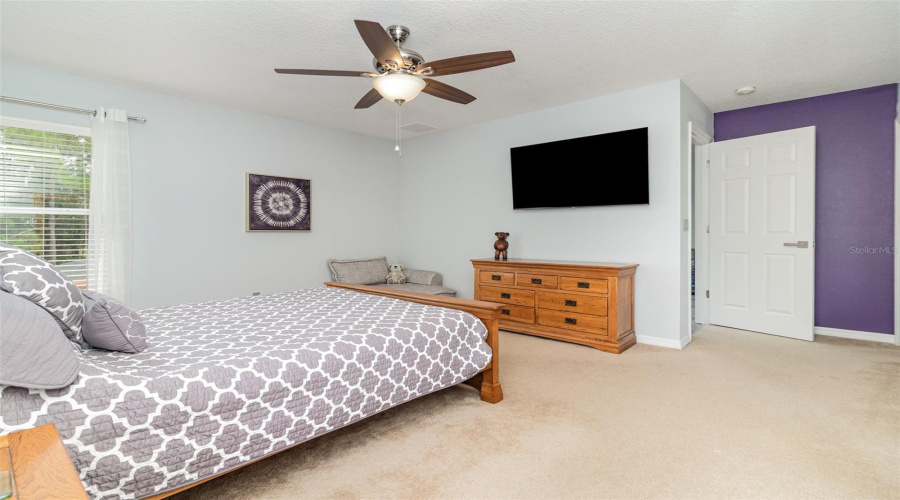 Master bedroom upstairs