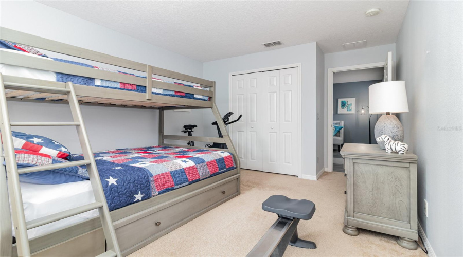 Bedroom with Jack and Jill bath to office/bedroom