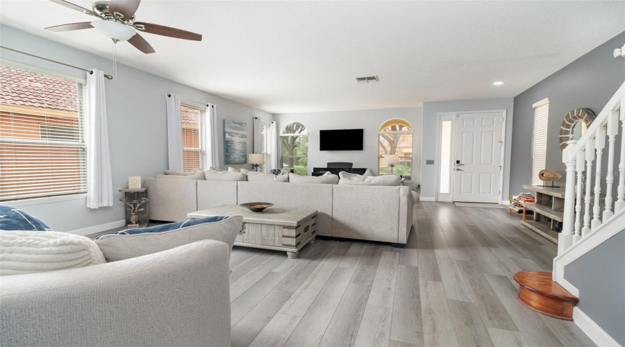NEW luxury vinyl plank flows throughout the entire first floor!