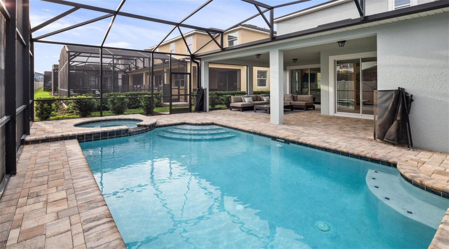 Solara Resort Laguna III Model Screened Pool