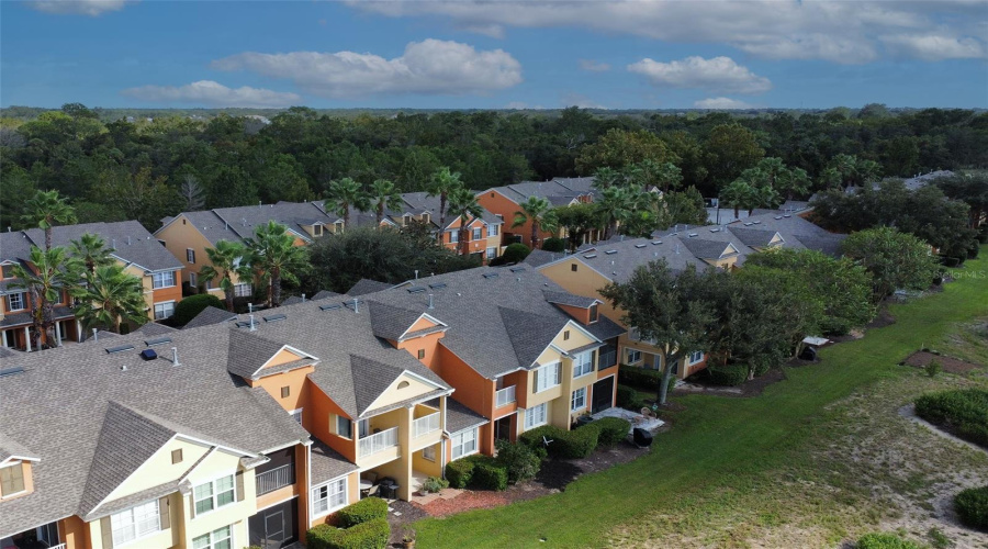 Aerial View of Townhouse
