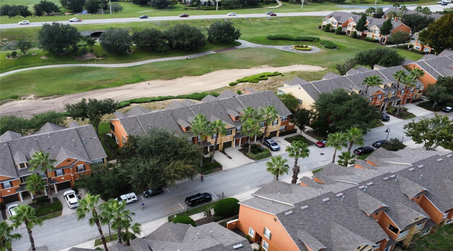 Aerial View of Townhouse