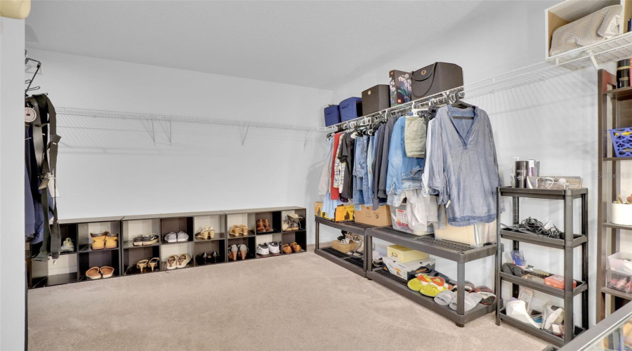 Primary Walk in Closet