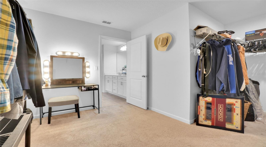 Primary Walk in Closet