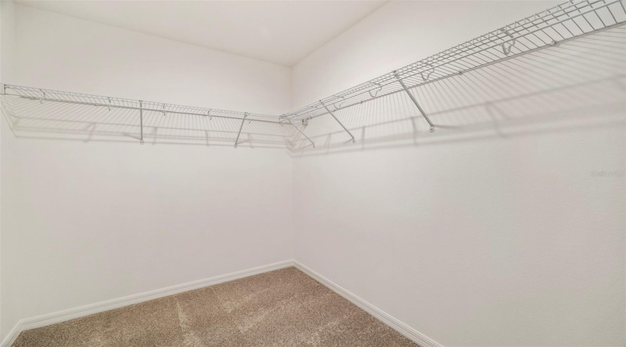 Primary Walk-In Closet