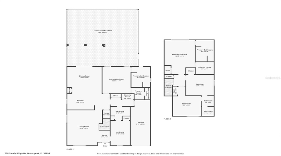 DAVENPORT, Florida 33896, 5 Bedrooms Bedrooms, ,4 BathroomsBathrooms,Residential,For Sale,SANDY RIDGE,0,MFRO6350111