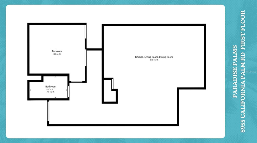 Floor plan 1st floor