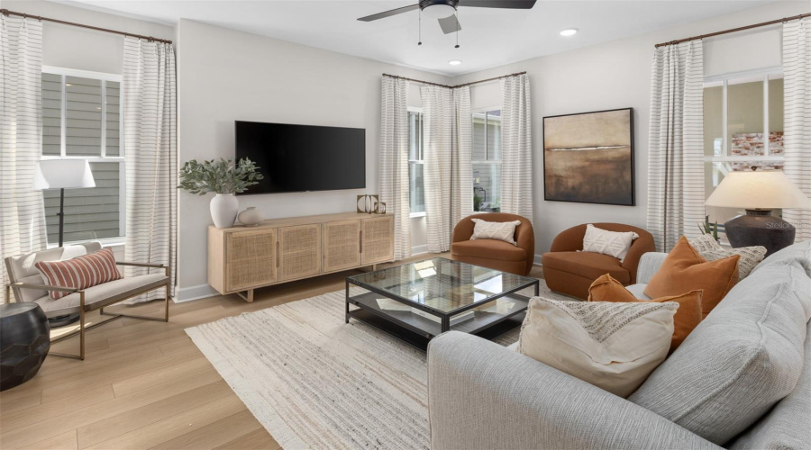 Island Village Heron Model Great Room