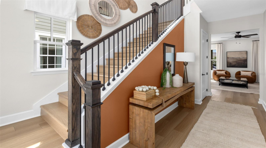 Island Village Heron Model Foyer