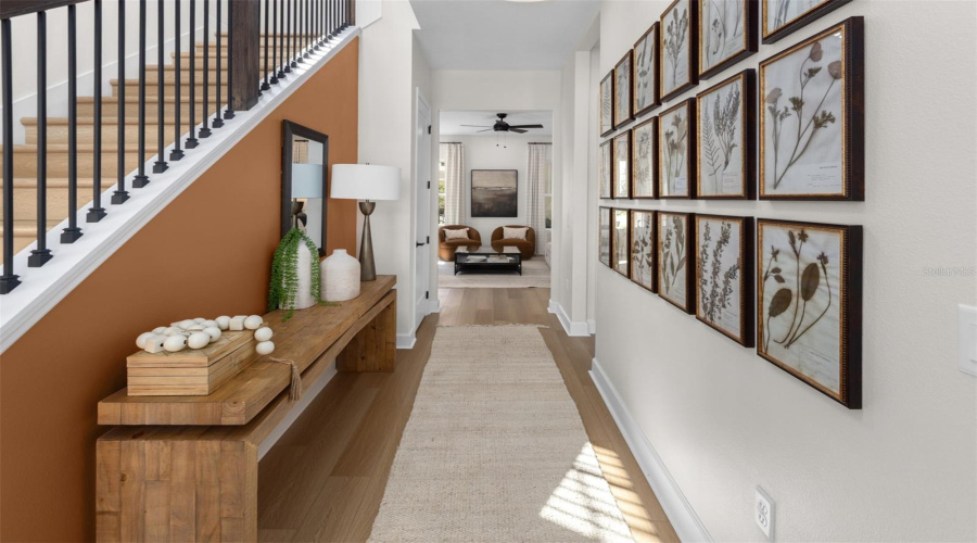 Island Village Heron Model Foyer