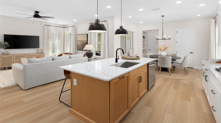 Island Village Heron Model Kitchen