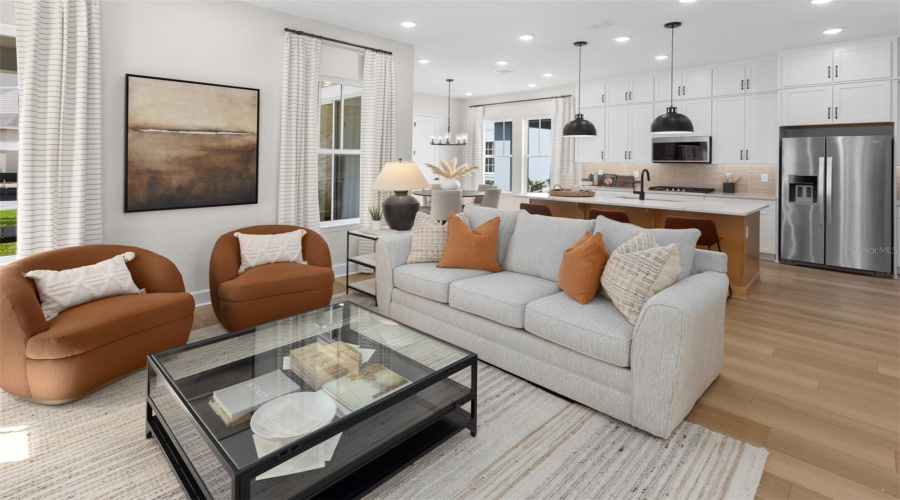 Island Village Heron Model Great Room
