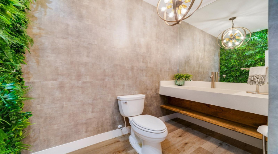 MAIN FLOOR HALF BATH.