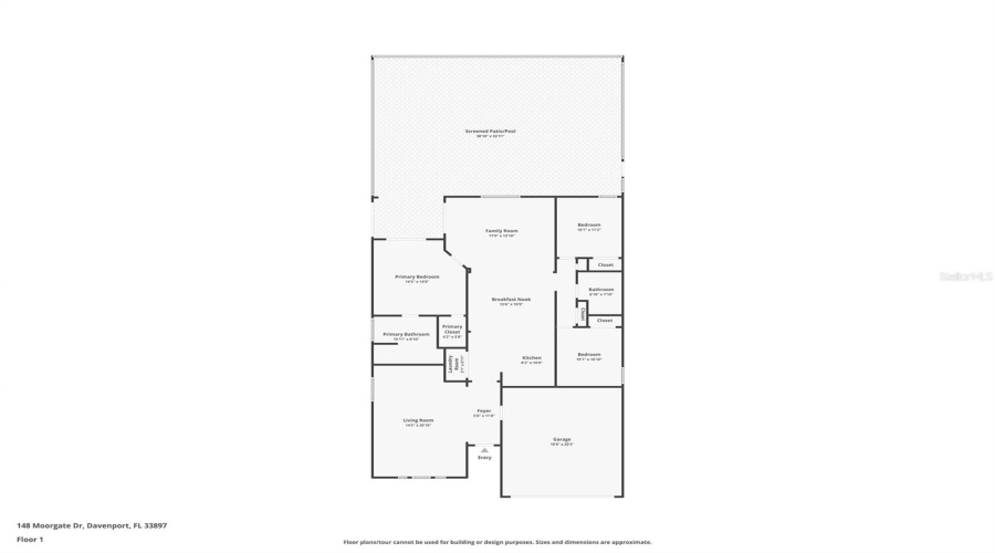 DAVENPORT, Florida 33897, 3 Bedrooms Bedrooms, ,2 BathroomsBathrooms,Residential,For Sale,MOORGATE,0,MFRS5136593