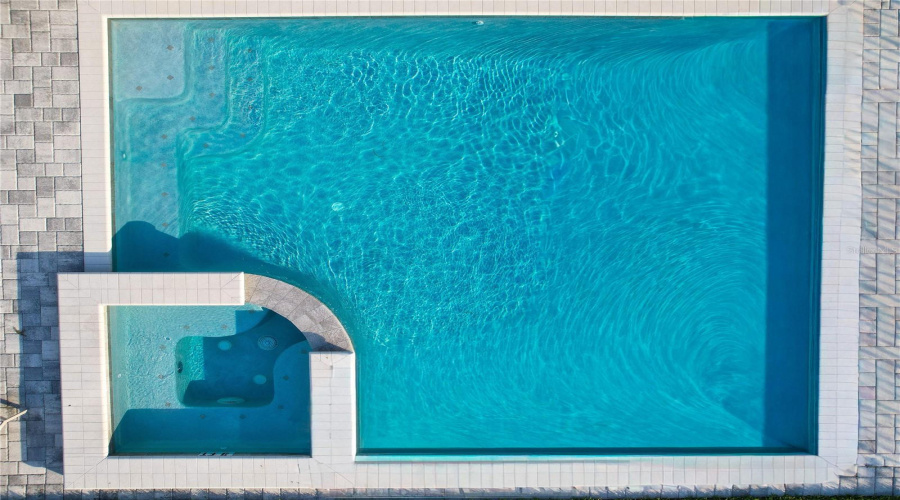 Aerial View of the Pool