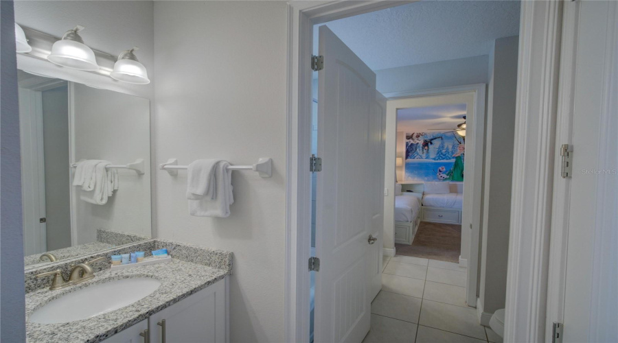 Jack and Jill Bathroom- Second Floor