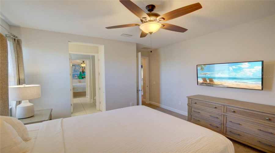 Bedroom 4- Second Floor (Jack and Jill connected Bathroom)