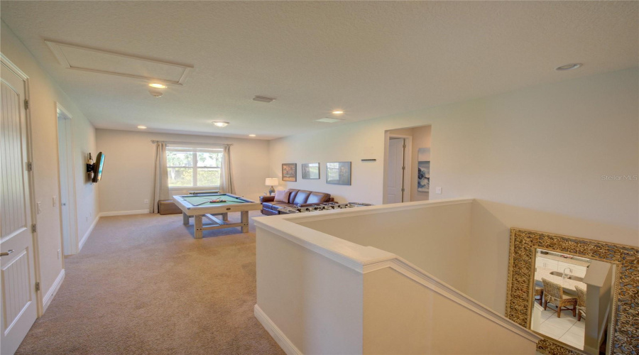Second Floor Loft/Game Area