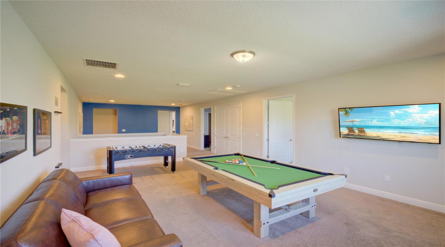 Second Floor Loft/Game Area