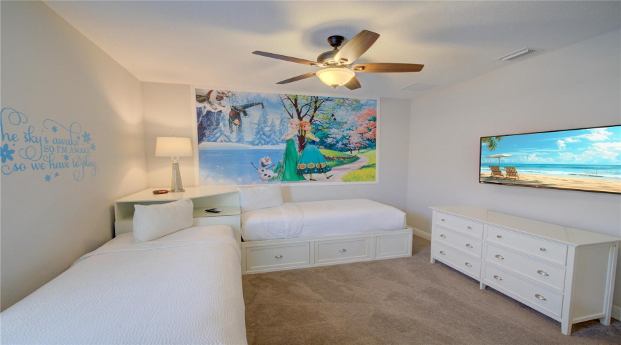 Bedroom 3- Second Floor (Jack and Jill connected Bathroom)/Themed