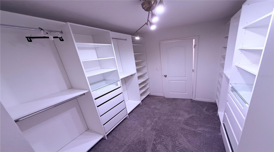 main Bed custom closet
