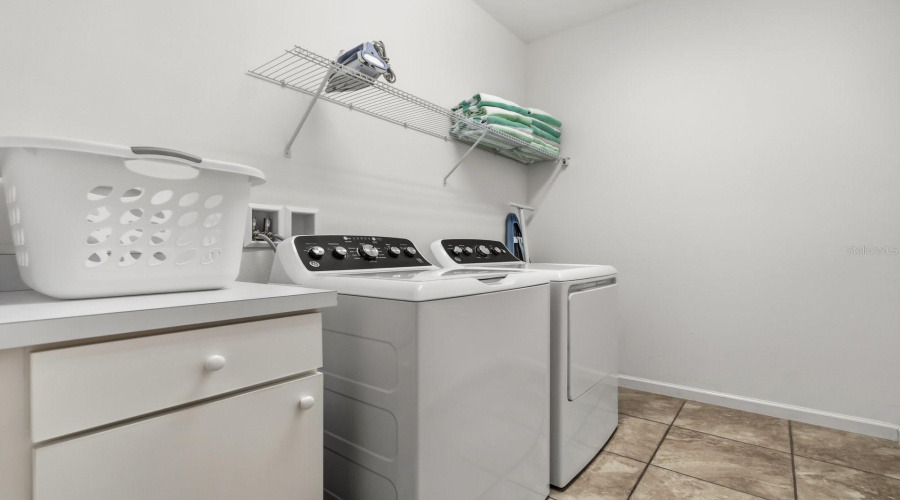 Common laundry area