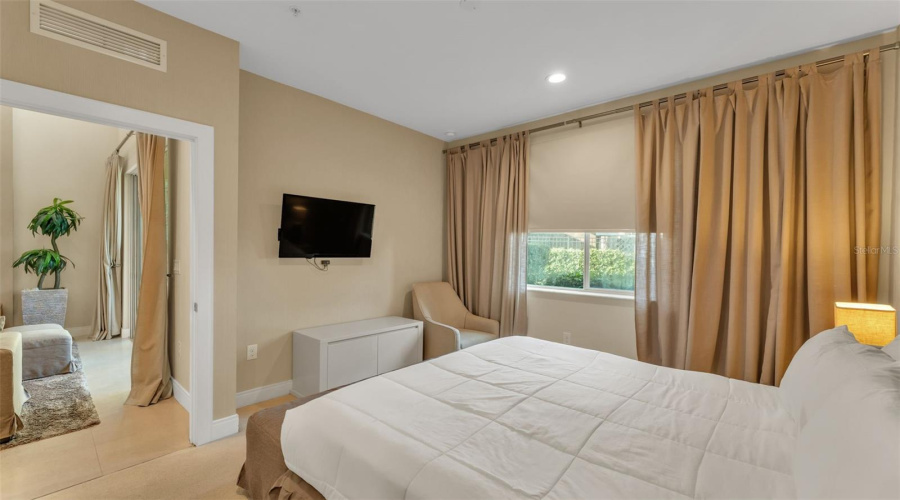 first floor primary bedroom