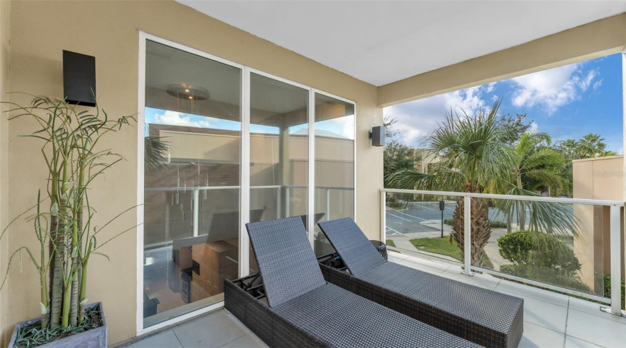 2nd bedroom balcony