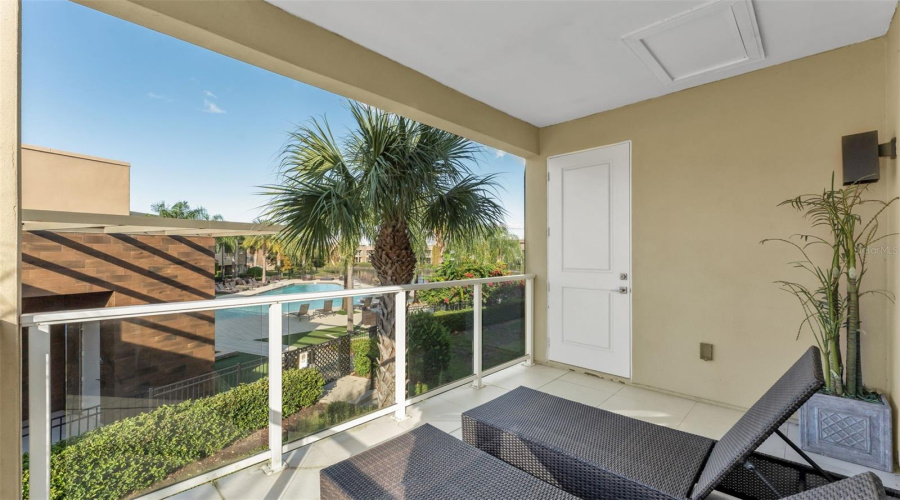 2nd bedroom balcony