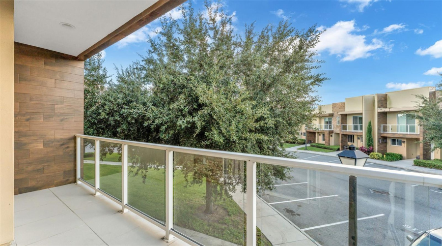 3rd bedroom balcony