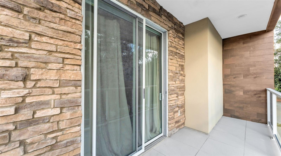 3rd bedroom balcony
