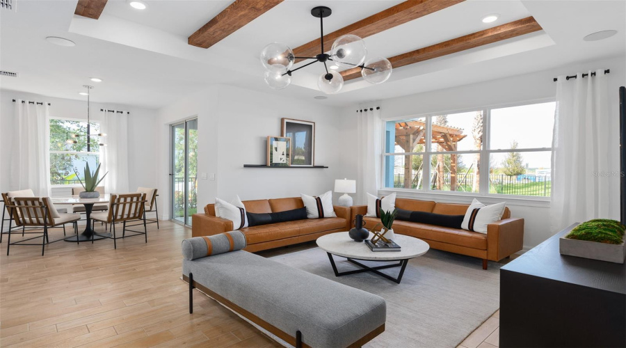 Model Home Design Only. Pictures and furnishings are for illustrative purposes only. Elevations, colors and options may vary. Furniture is for model home staging only.?