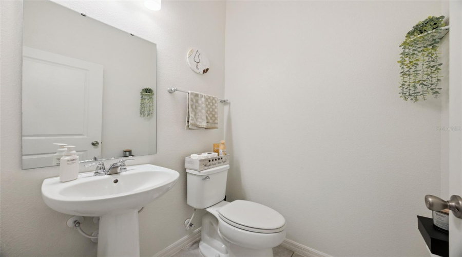 Downstairs Half Bath