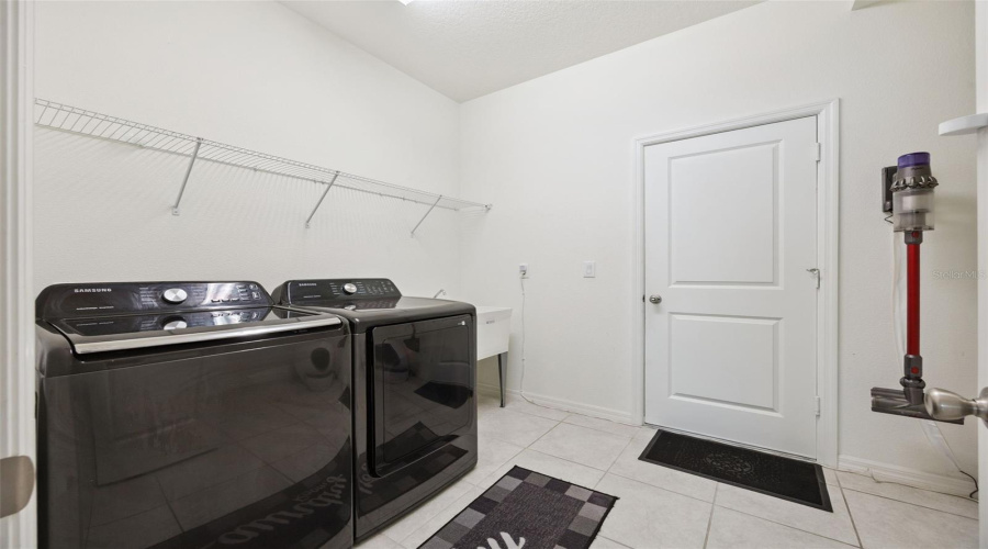 Laundry Room with Sink and Storage