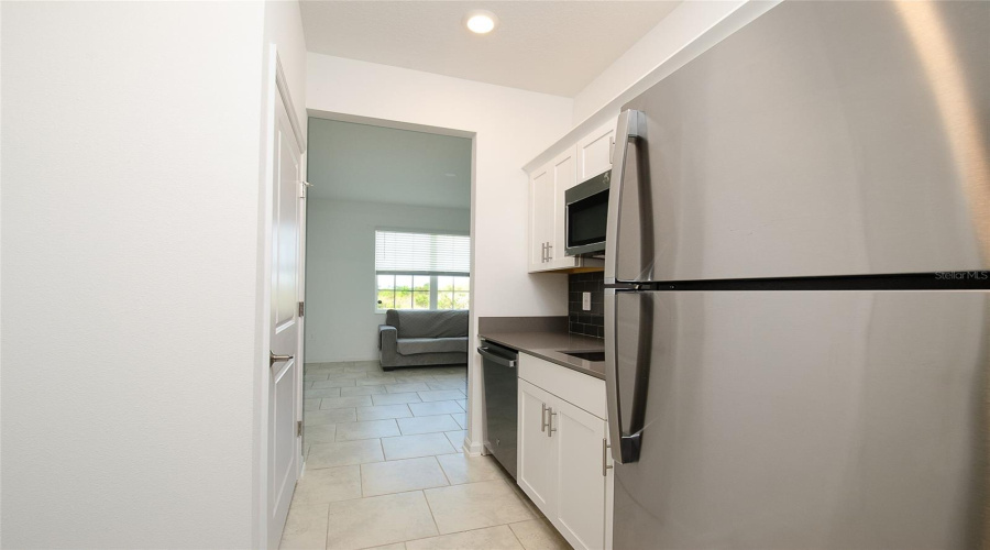 View from Kitchenette to Living Room