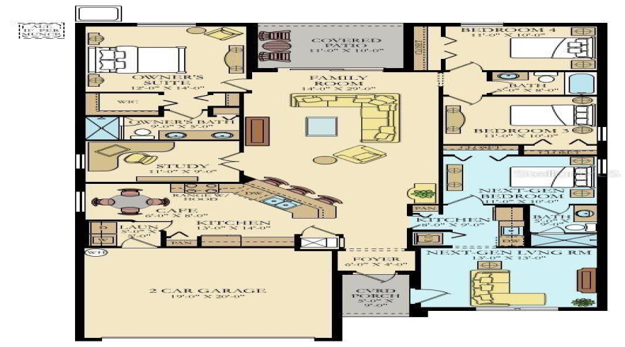 Builder's Floor Plan