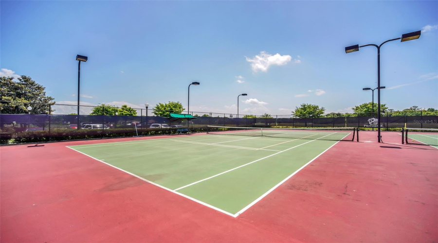 Community Tennis and Pickaball Court Community Tennis and Pickaball Court