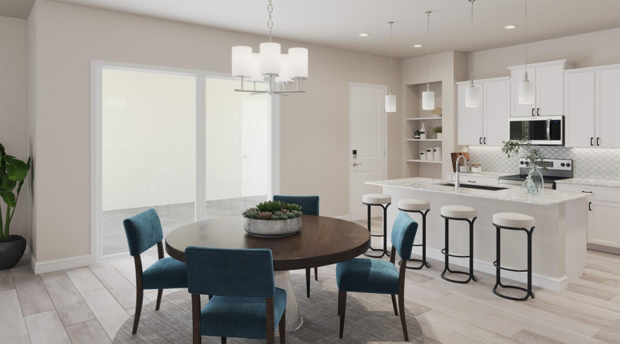 Island Village Marco Model Dining Room