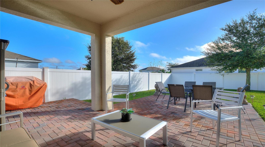 Extended Paver Patio Extended Paver Patio