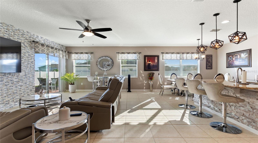 Entering the Great Room/Kitchen Entering the Great Room/Kitchen