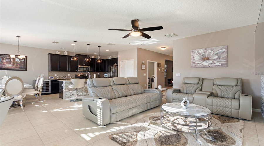 Great room view to Kitchen Great room view to Kitchen