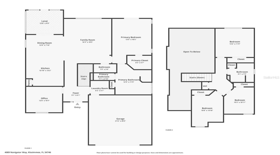 KISSIMMEE, Florida 34746, 4 Bedrooms Bedrooms, ,2 BathroomsBathrooms,Residential,For Sale,NAVIGATOR,0,MFRO6355797