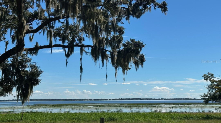 Lake Toho seen from subdivision down the street Lake Toho seen from subdivision down the street