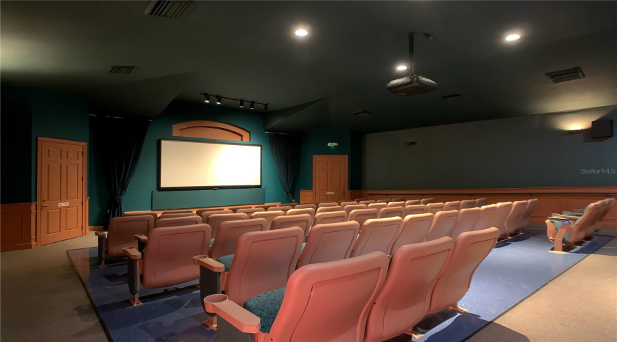Movie Theater – On-site private screenings. Movie Theater – On-site private screenings.